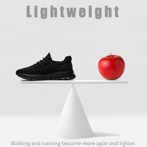 YRLTYO Mens Running Shoes Slip On Tennis Walking Sneakers Workout Athletic Lightweight Casual Sport Shoes