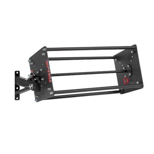 Titan Fitness Titan Series Rack-Mounted Revolving Pull-Up System, 1.25” or 2” Pull-Up Bars