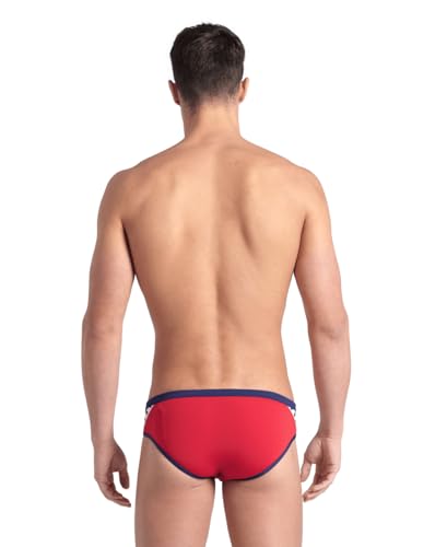 ARENA Men's Icons Solid Swim Briefs Professional Training Swimsuit Sports Trunk