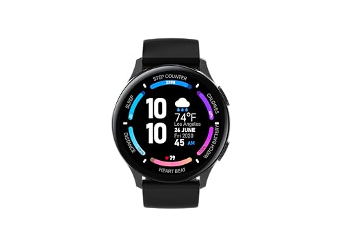 3Plus Callie Smartwatch with 1.43" Round AMOLED Display/Answer & Make Calls/Sleep Monitoring/Heart Rate/IP68 Waterproof/10...