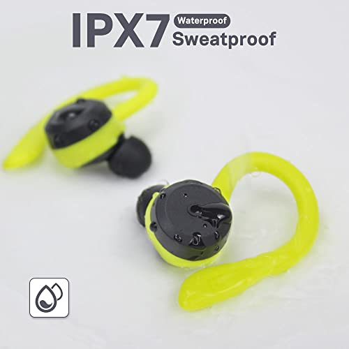 APEKX Bluetooth Headphones True Wireless Earbuds with Charging Case IPX7 Waterproof Stereo Sound Earphones Built-in Mic i...