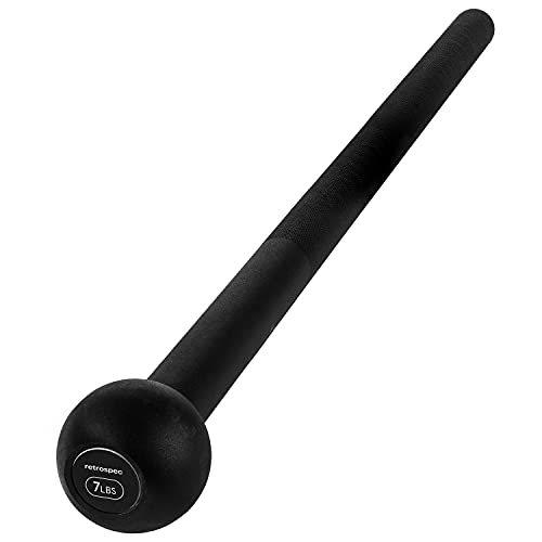 Retrospec Revolve Steel Macebell for Strength Training, Rehabilitation, Stretching, Conditioning and Rotational Training -...