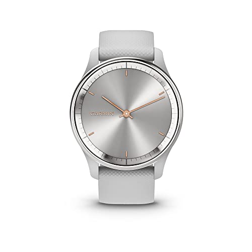 Garmin vívomove Trend, Stylish Hybrid Smartwatch, Long-Lasting Battery Life, Dynamic Watch Hands and Touchscreen Display, ...