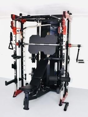 Commercial Home Gym - Smith Machine, Cables with Built in 160 kg Weights
