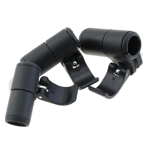 DGZZI 3PCS Hiking Pole Clip Replacement Part 14/16/18 Black Handle External Flip Lock Outdoor Repair Accessory Suitable fo...