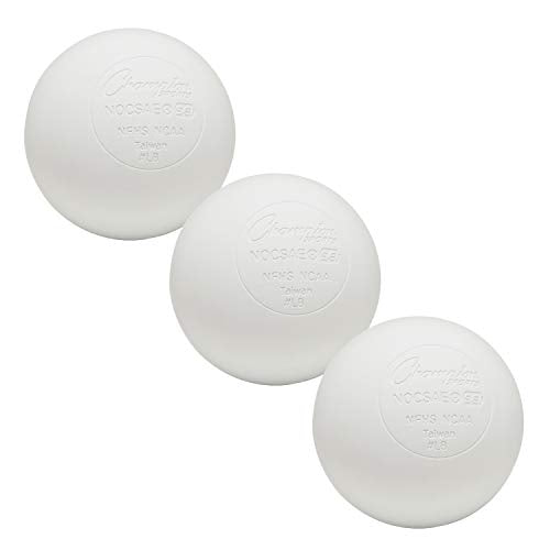 Champion Sports Lacrosse Balls – Official Size & Weight, NCAA & NFHS Approved, SEI Certified – Pro, College & Youth Game &...