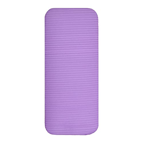 Fitvids All Purpose 1/2-Inch Extra Thick High Density Anti-Tear Exercise Yoga Mat and Knee Pad with Carrying Strap, Multip...