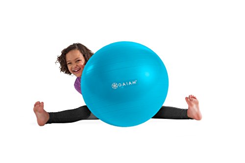 Gaiam Kids Balance Ball - Exercise Stability Yoga Ball, Kids Alternative Flexible Seating for Active Children in Home or C...