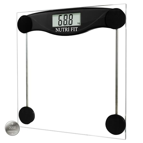 Digital Bathroom Scale for Body Weight Accurate, Smart Weighing Scale Bath Electronic Scale Kg for Weight Loss, 330lbs Cap...
