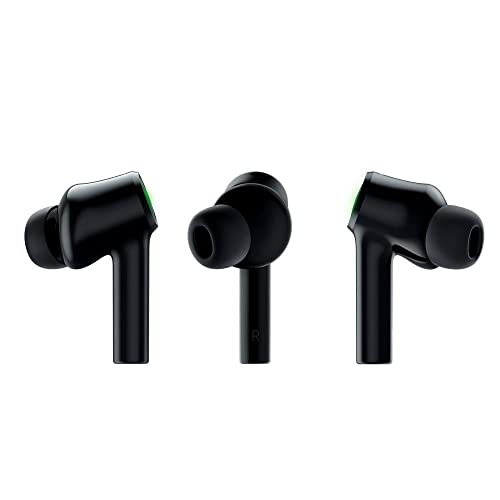 Razer Hammerhead True Wireless (2nd Gen) Bluetooth Gaming Earbuds: Chroma RGB Lighting -60ms Low-Latency- Active Noise Can...