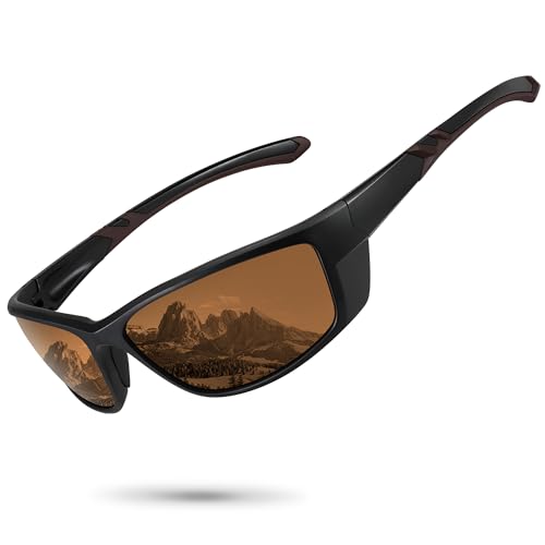 Ofwin Sports Polarized Sunglasses for Men Women UV Protective Driving Running Cycling Fishing Sun Glasses