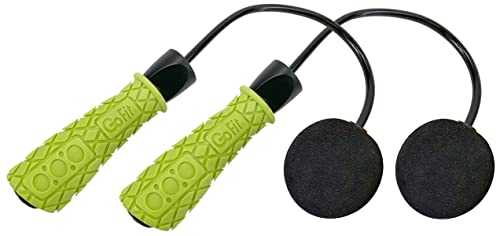 GoFit Green Ropeless Jump Rope, (GF-RJR)