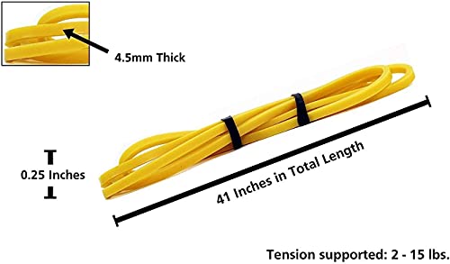 Draper's Strength Heavy Duty Resistance Stretch Loop Bands for Powerlifting Workout Exercise and Assisted Pull Ups