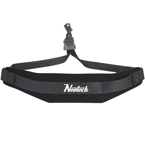 Neotech Soft Saxophone Neck Strap – Padded Neoprene Strap with Swivel Hook for Alto & Tenor Sax | Adjustable, Comfortable ...
