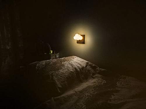 AUSAYE 2Pack LED Night Light Plug in Lamp Cloud Night Light Mini Pretty Night Lights for Adults Kids NightLight