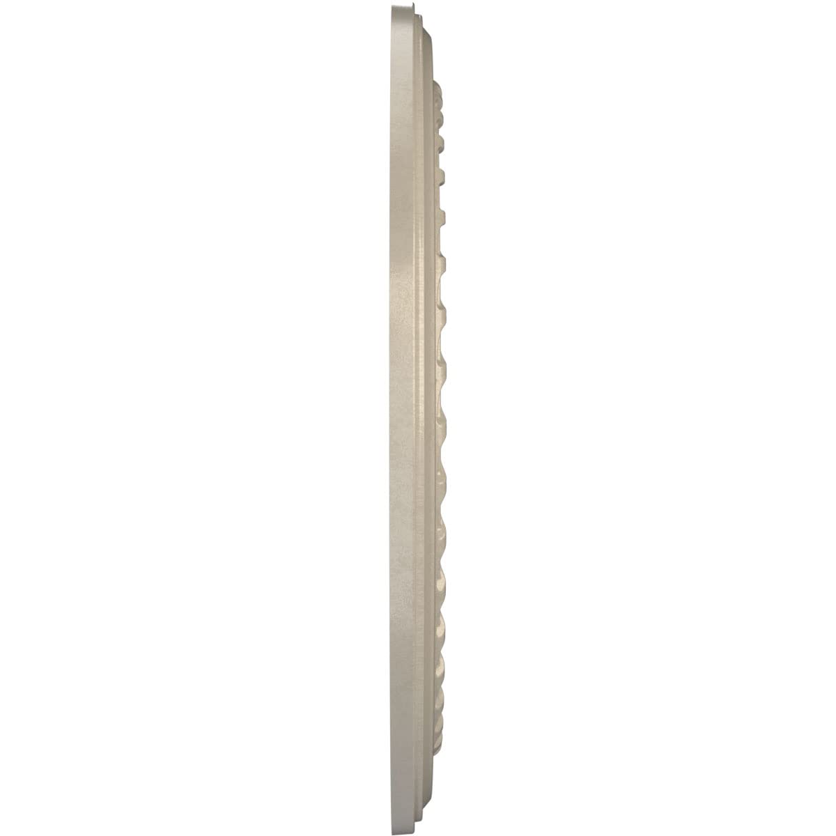 Ekena Millwork Cmp19Coepe Cole Thermoformed Pvc Ceiling Medallion (Fits Canopies Up To 5 1/8), 19Od X 3 1/2Id X 1P, Universal Me