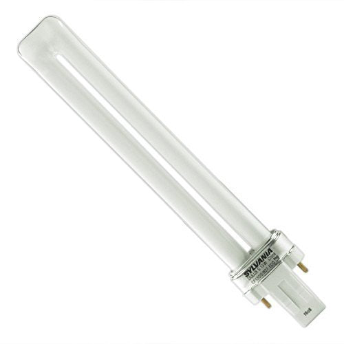 Sylvania 21136 Cfl Light Bulb - 13 Watt Compact Fluorescent - 2 Pin Gx23 Base - 2700K - Model Cf13Ds/827/Eco - Eco