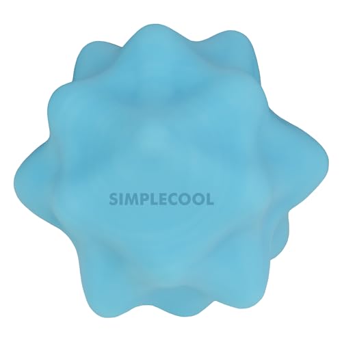 Small Spiky Massage Ball Trigger Point Massage Tool. Solid Bumpy Massager Balls for Deep Tissue Myofascial Release Hand Fo...