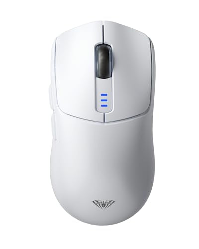 AULA SC580 Wireless Gaming Mouse, Tri-Mode 2.4G/BT5.0/USB-C Gaming Mouse, 12000 DPI Rechargeable Wireless Mouse with 6 Pro...
