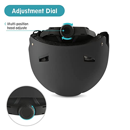 Skateboard Bike Helmet for Adults Adjustable Knee Elbow Pads Wrist Guards Protective Gear Helmets Set Teens for Bicycle Cy...