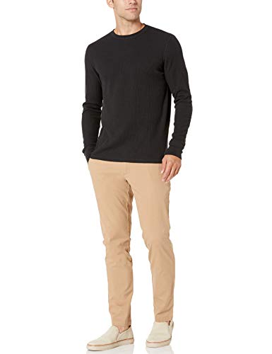 Amazon Essentials Men's Long Sleeve Slim-Fit Waffle Shirt