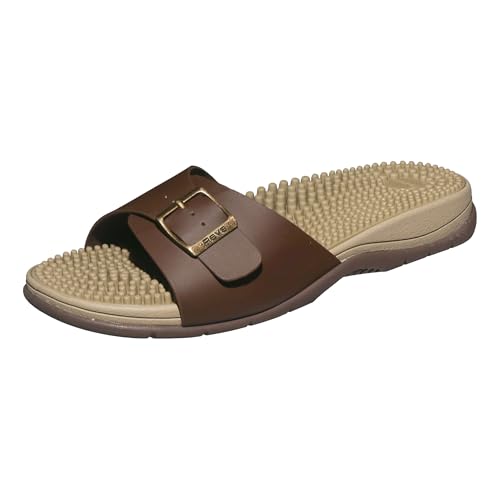 Revs Classic Reflexology Massage Sandals. Shock Absorbing Cushion Sole, Orthotic Arch. Helps Flat Feet, Fallen Arches, Pla...