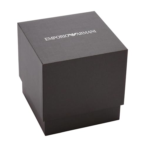 Emporio Armani Men's Three Hand, Automatic or Chronograph Watch with Stainless Steel or Leather Band