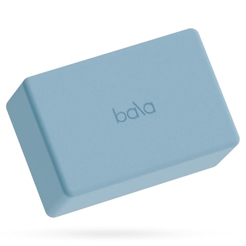 Bala Yoga Block for Working Out, Building Block - Soft Dense Foam Yoga Accessories for Stretching & Exercise - Yoga Equipm...