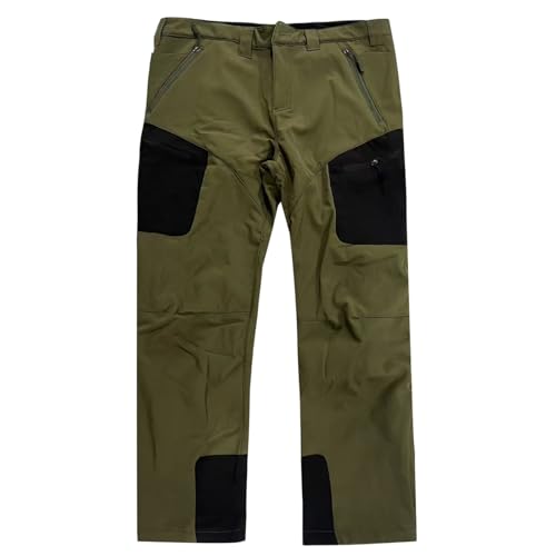 Mens Work Cargo Pants Lightweight Waterproof Ripstop Quick Dry Casual Pants Trendy Comfort Loose Fit Athletic Hiking Trousers