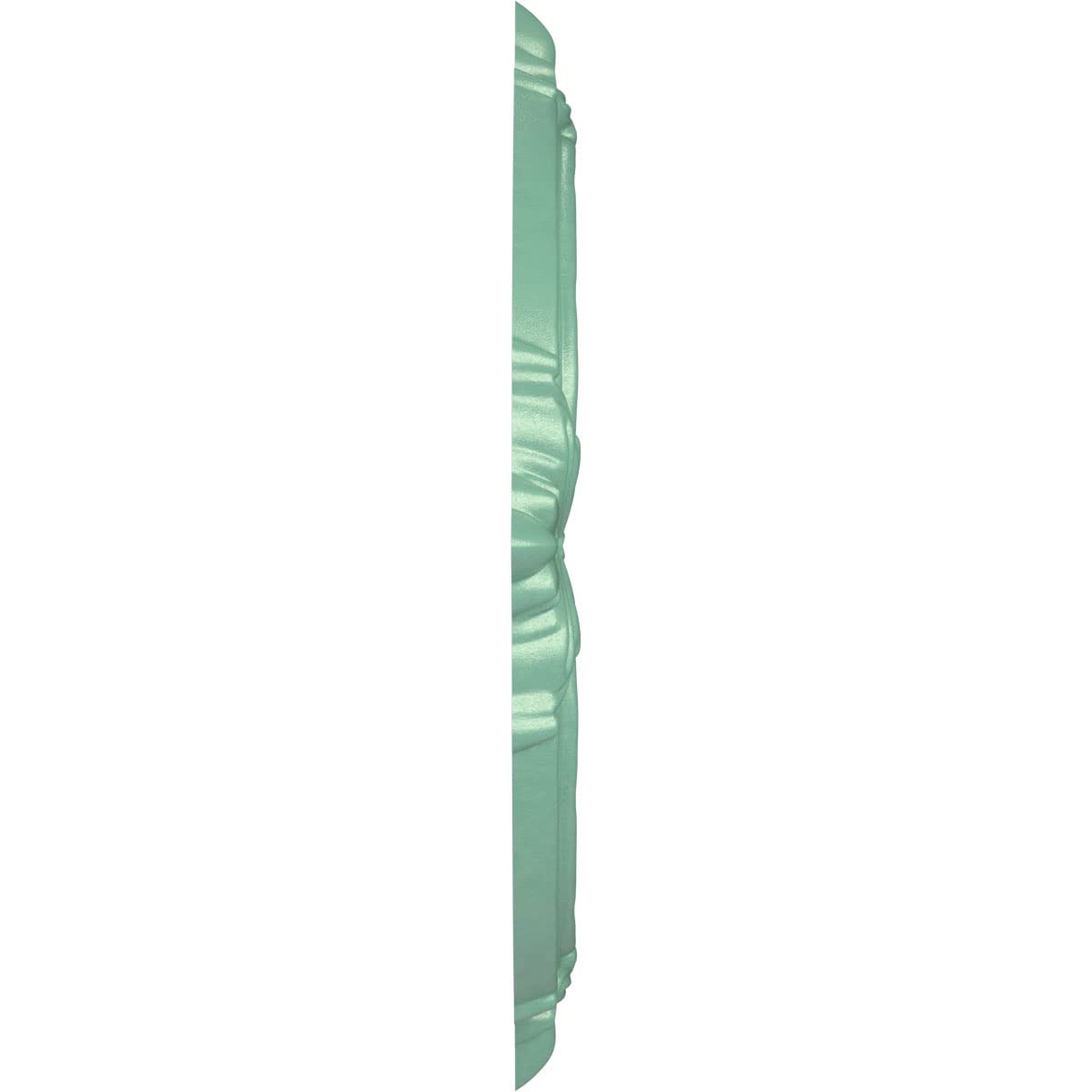 Ekena Millwork Cmp13Atfsm Attica Thermoformed Pvc Ceiling Medallion (Fits Canopies Up To 5), 13Od X 3 1/2Id X 3/4P, Universal Pe