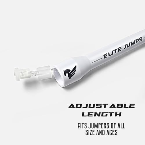 Elite Jumps - Light Show LED Jump Rope - For Kids & Adults - Durable & Lightweight - Adjustable Length & USB Rechargeable...