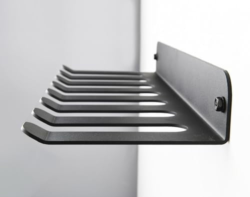 Performance Seven Bars Holder Storage,Custom Powder Coated HEAVY-DUTY STEEL Mount Wall Rack Storage Rack,Weight Room Organ...