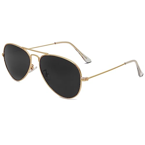 SOJOS Classic Aviator Polarized Sunglasses for Men Women Vintage Retro Style