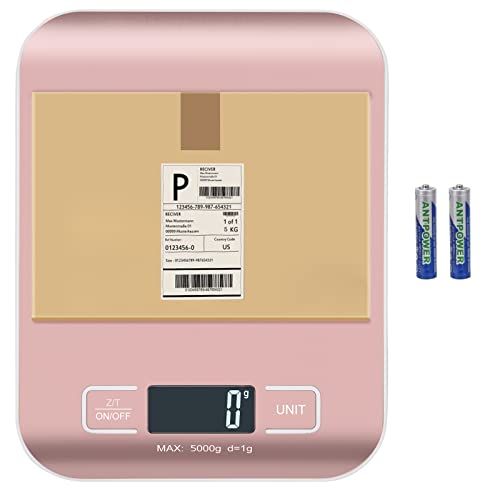 Selegere Digital Shipping Scale,Stainless Steel Panel, Accurate Portable Postal Scale for Packages, Small Business,Kitche...