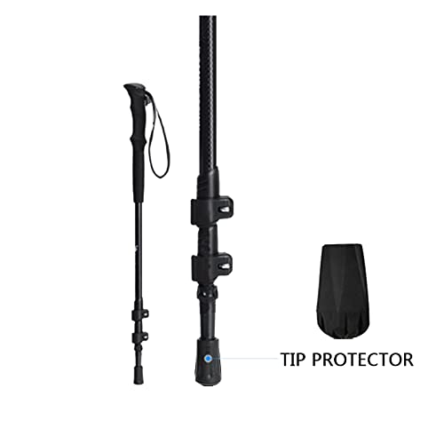 Diooid Trekking Pole Accessories Extra Thick and Wear Resisting Rubber Tips Snow Support Mud Support for Hiking Poles for ...