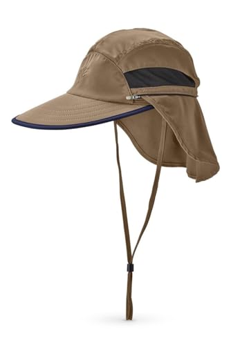 Men's Convertible Cap - UPF 50+ Sun Protection - Caleb