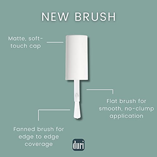 duri Nail Polish, 682 Goji Berries   clair, Vibrant Orange Color, Full Coverage, Glossy Finish, 0.45 Fl Oz