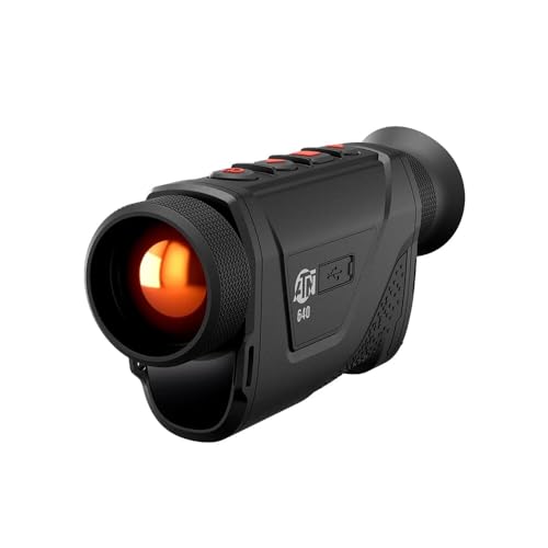 ATN BlazeHunter Pro 2.5-20x640x512 12 Micron 50 Hz Thermal Monocular, OLED Display, Built-in Laser Range Finder, 6 Color P...