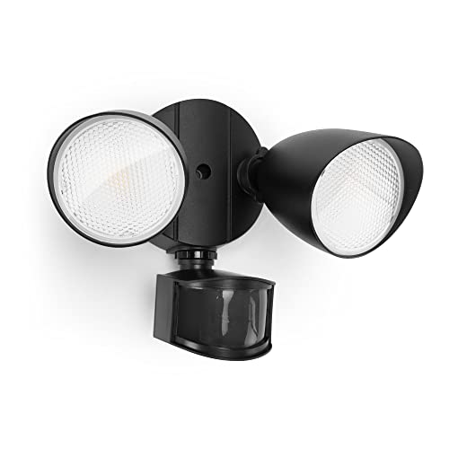LUTEC 32W 3500 Lumen LED Security Lights Motion Sensor Light Outdoor, 5000K Daylight, IP65 Waterproof, Dusk to Dawn, Hardw...