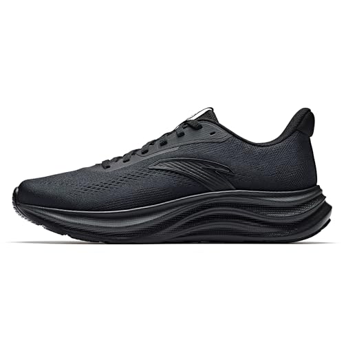 ANTA Men’s Running Shoes, Lightweight Cushioned Breathable Sneakers, Comfortable Trainers with Slip Resistant Outsole for ...