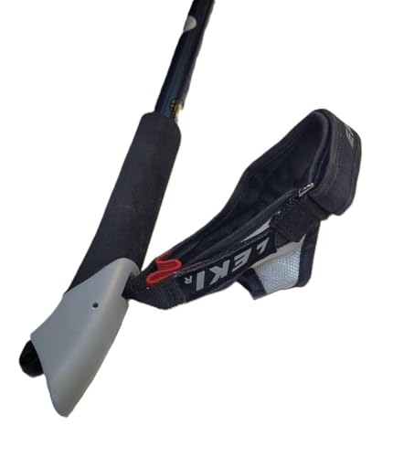 LEKI Nordic Walking Instructor Fully Adjustable Walking Pole 100-130cm Dark Blue
