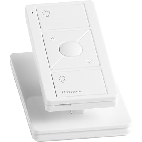 Lutron Pico Remote for Caseta Smart Dimmer Switch, 3-Button Control with Raise/Lower and Preset Lighting Level, For Table ...