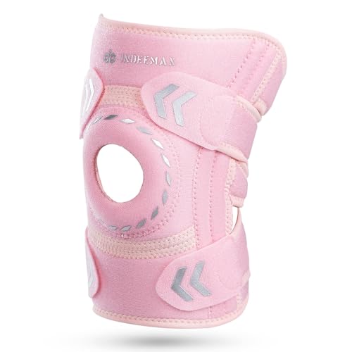 Knee Support Brace for Women Men, Adjustable Knee Compression Sleeve Brace Patellar Pad Tendon - Arthritis Pain, Meniscus ...