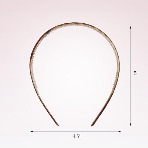 Scunci by Conair Effortless Beauty Skinny headband -plastic Headbands for Women and Men - hair accessories for women - Neu...