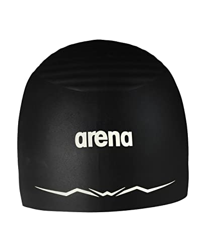 Arena Silicone Racing Swim Cap Men and Women Aquaforce Wave Hydrodynamic Performance Competitive Intensive Swimming