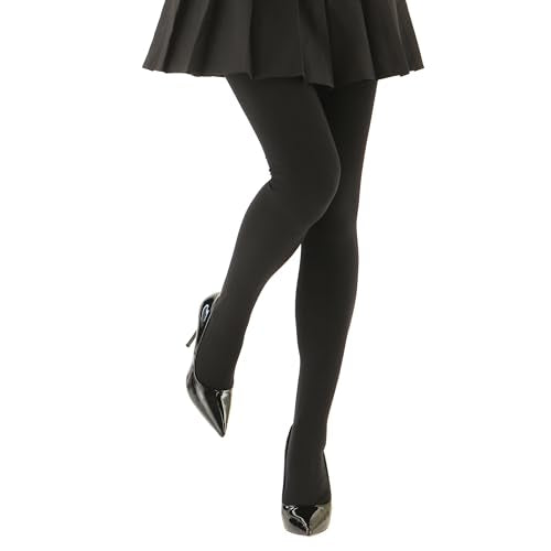 EVERSWE VERSWE Women's Opaque Fleece Lined Tights, Thermal Tights
