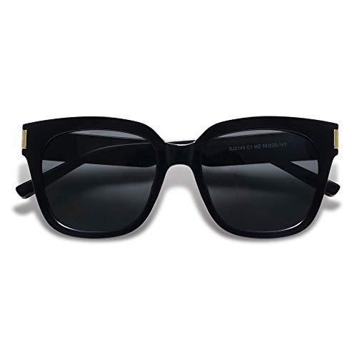 SOJOS Polarized Sunglasses for Women Men Trendy Square Large Sun Glasses SJ2149