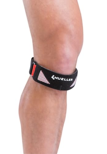 MUELLER Sports Medicine Advanced Patella Strap for Men and Women, Knee Compression and Pain Relief Support, Ideal for Osgo...