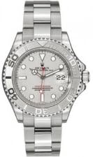 Rolex Yacht-Master Steel/Platinum Silver Dial Oysterlock
