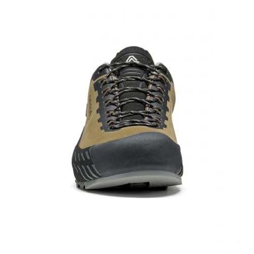ASOLO Men's Eldo LTH GV Water-Resistant Suede Upper Lace-Up Low Cut Approach Shoes with Vibram Grip for Hiking & Trekking
